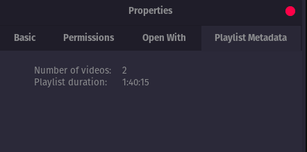 Nautilus Playlist Duration